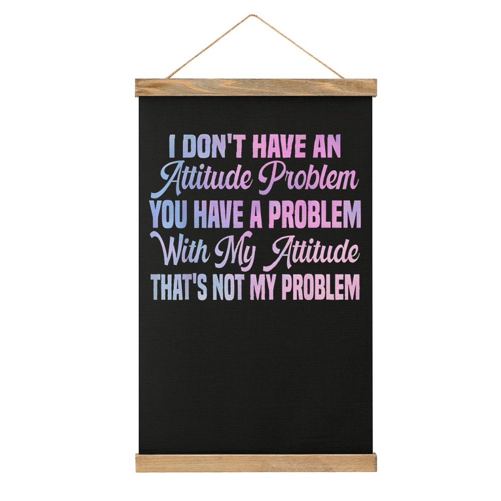 Premium Attitude Problem Quote - Art Craft Quotes avaliação e preço