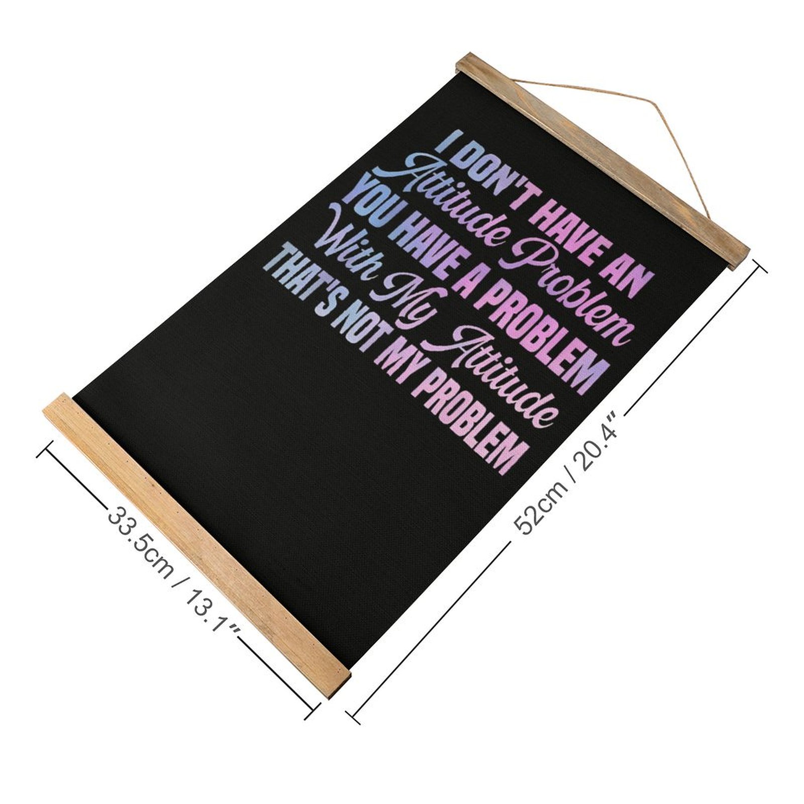 Premium Attitude Problem Quote - Art Craft Quotes avaliação e preço