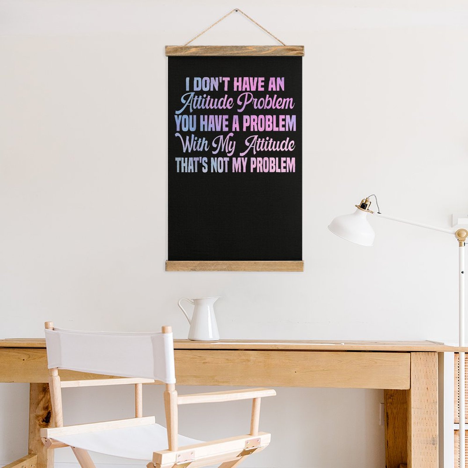 Premium Attitude Problem Quote - Art Craft Quotes avaliação e preço