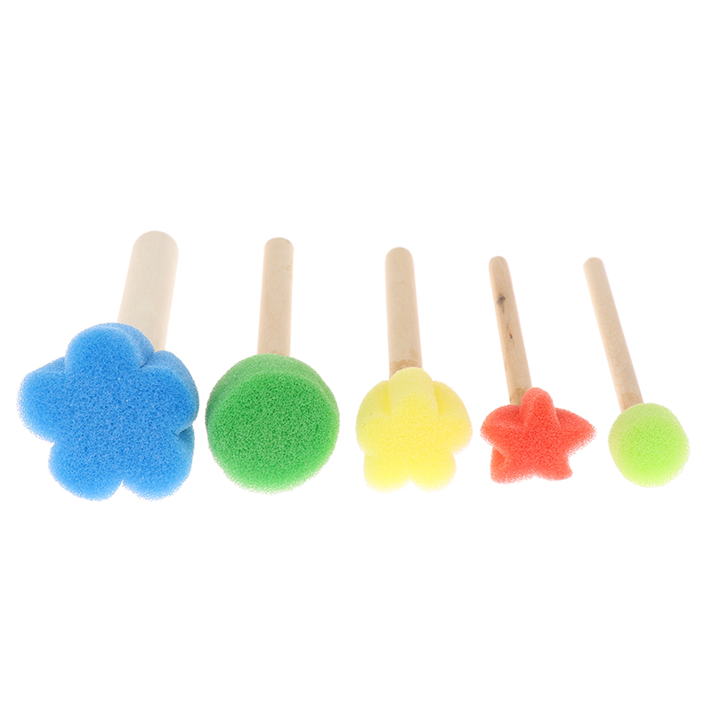 Kids Toddler Sponge Stamp Brus - Art Craft Toddlers avaliação e preço