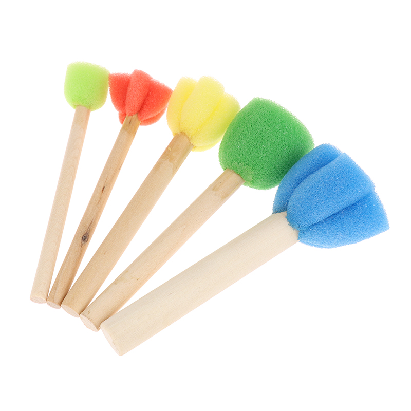 Kids Toddler Sponge Stamp Brus - Art Craft Toddlers avaliação e preço