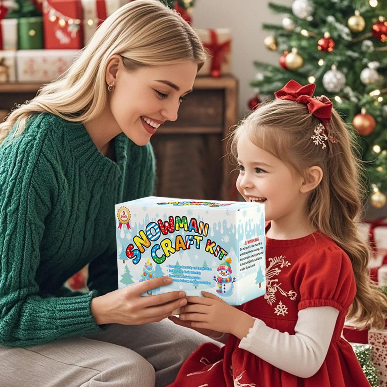 Build A Snowman Kit No Snow In - Art Craft Toddlers avaliação e preço