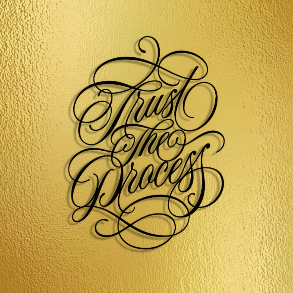 1pc Calligraphy Motto Phrase M - Art Craft Bar avaliação e preço