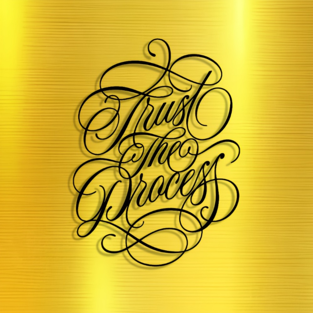 1pc Calligraphy Motto Phrase M - Art Craft Bar avaliação e preço