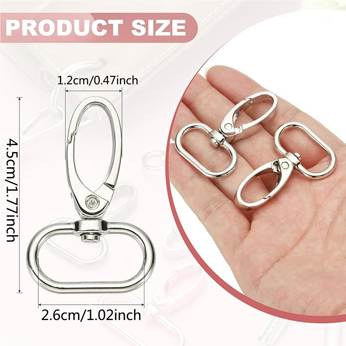 12/20/35 Pcs Swivel Lobster Cl - Art Craft Gifts avaliação e preço