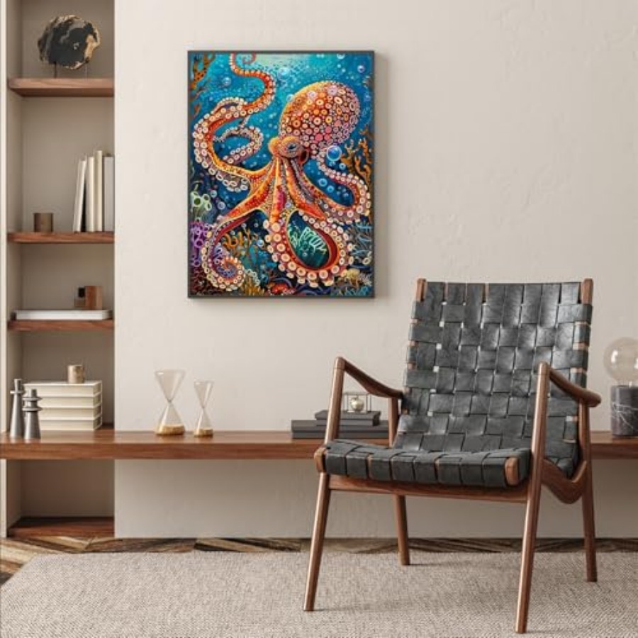 Octopus Diamond Art Kits for A - Art Craft Kits For Adults avaliação e preço