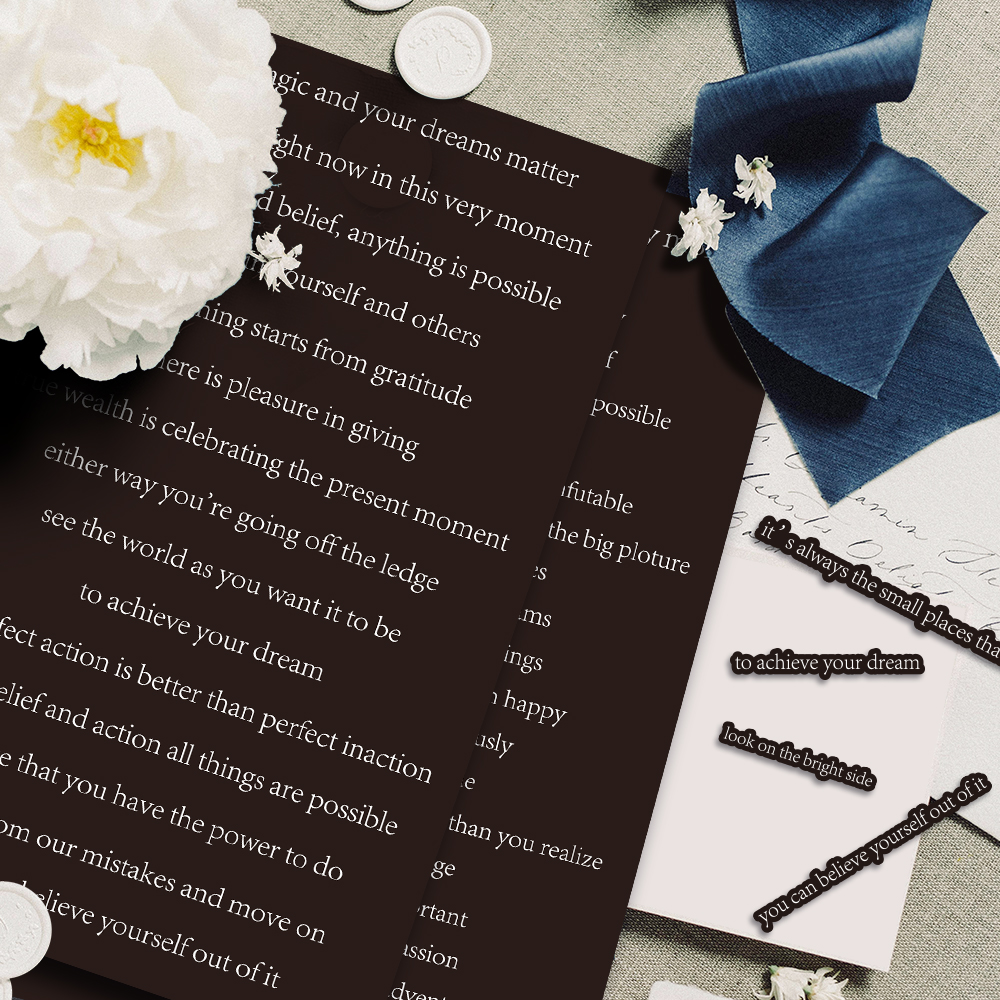 Scrapbooking Inspirational Quo - Art Craft Quotes avaliação e preço