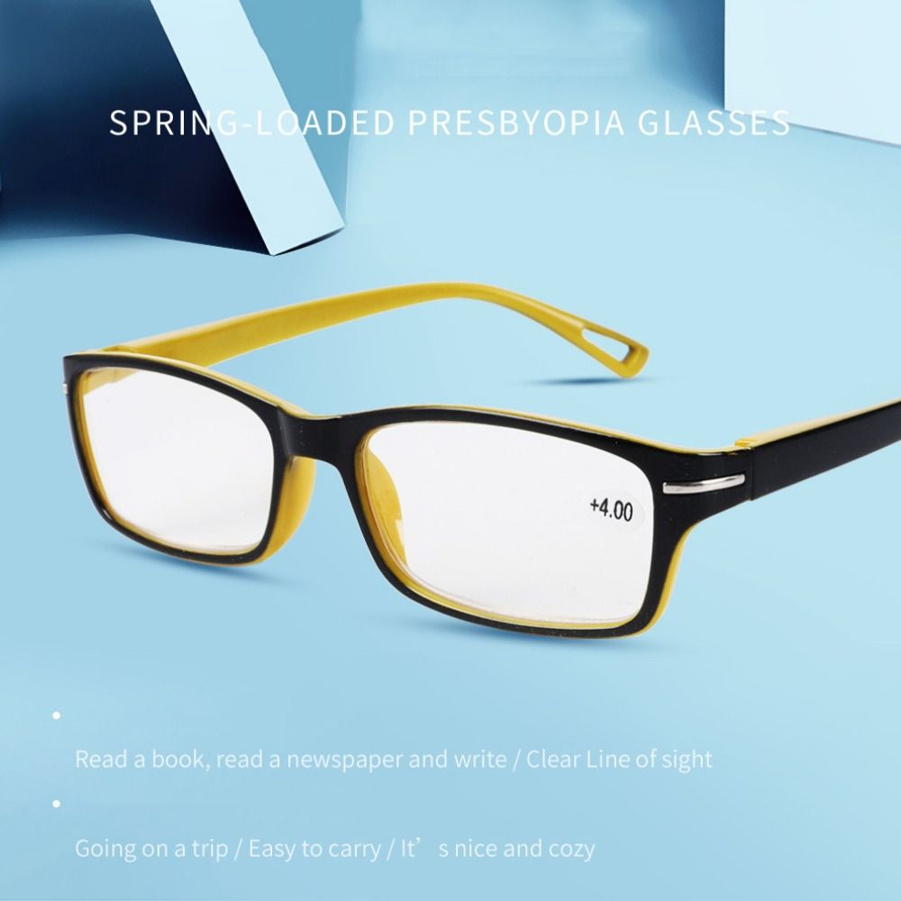 Retro PC Plastic Reading Glass - Art Craft Glasses avaliação e preço
