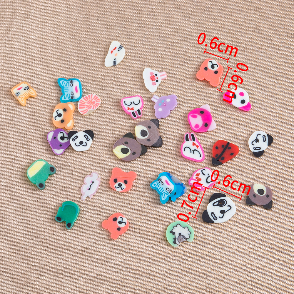 1000pcs Mix Fruit Soft Clay Sl - Art Craft Flower Making avaliação e preço