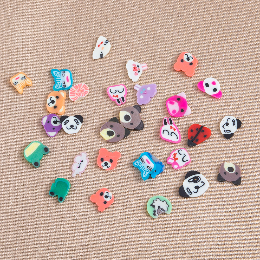 1000pcs Mix Fruit Soft Clay Sl - Art Craft Flower Making avaliação e preço