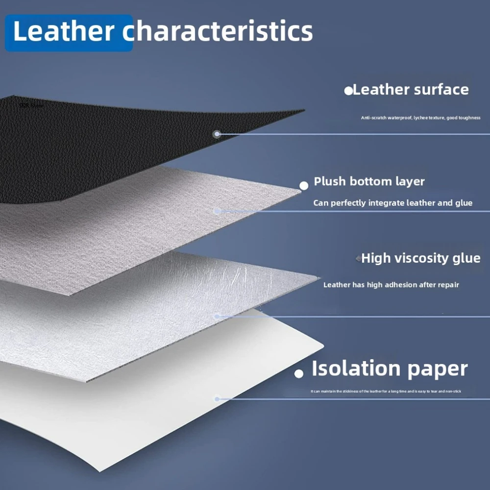 Self-adhesive Leather Patches  - Art Craft Upholstery avaliação e preço