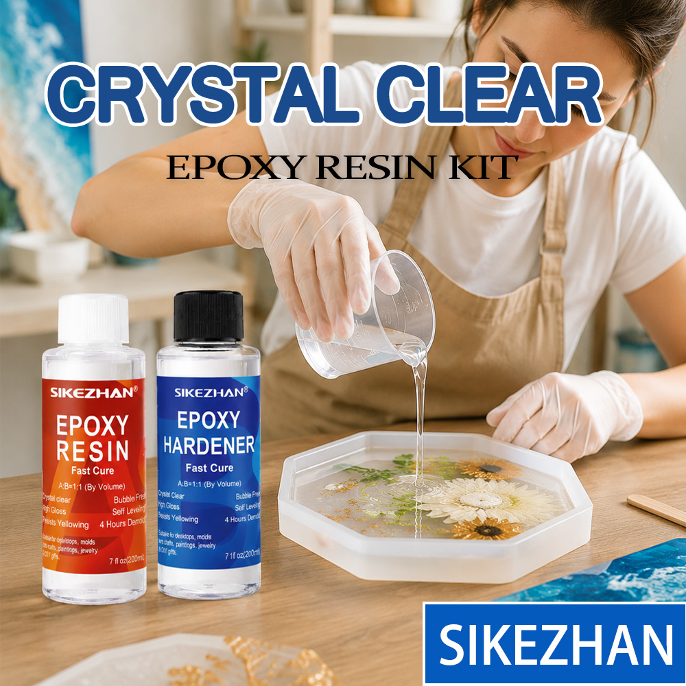 200ml Epoxy Resin Kit Clear Cr - Art Craft Glue avaliação e preço
