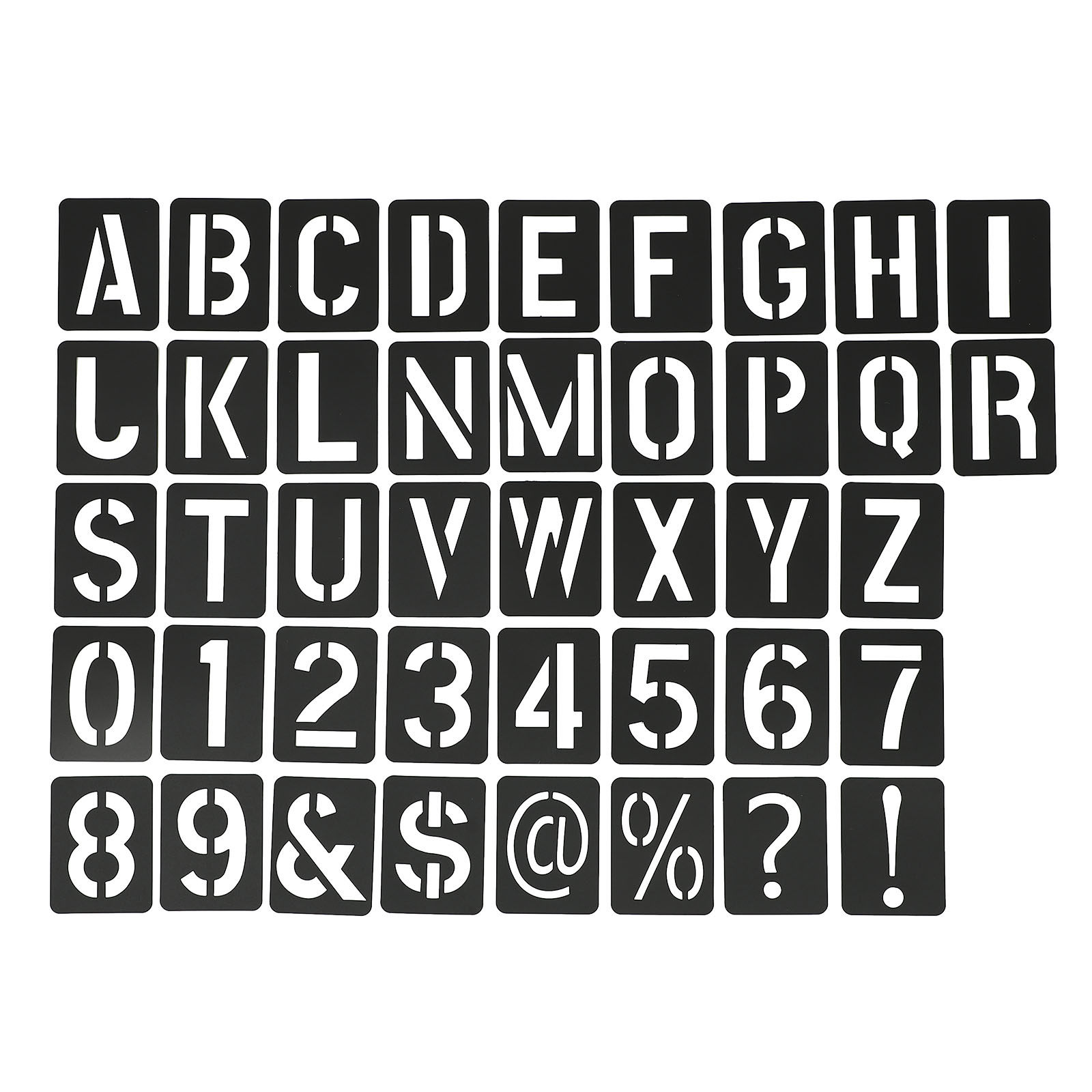41Pcs Premium PP Letter Number - Art Craft Door avaliação e preço