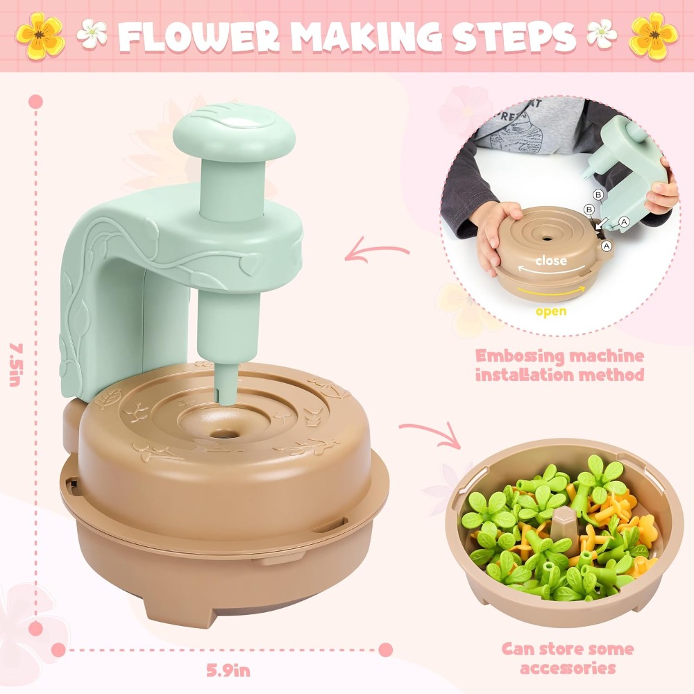 DIY Fabric Flower Bouquet Craf - Art Craft Toddlers avaliação e preço