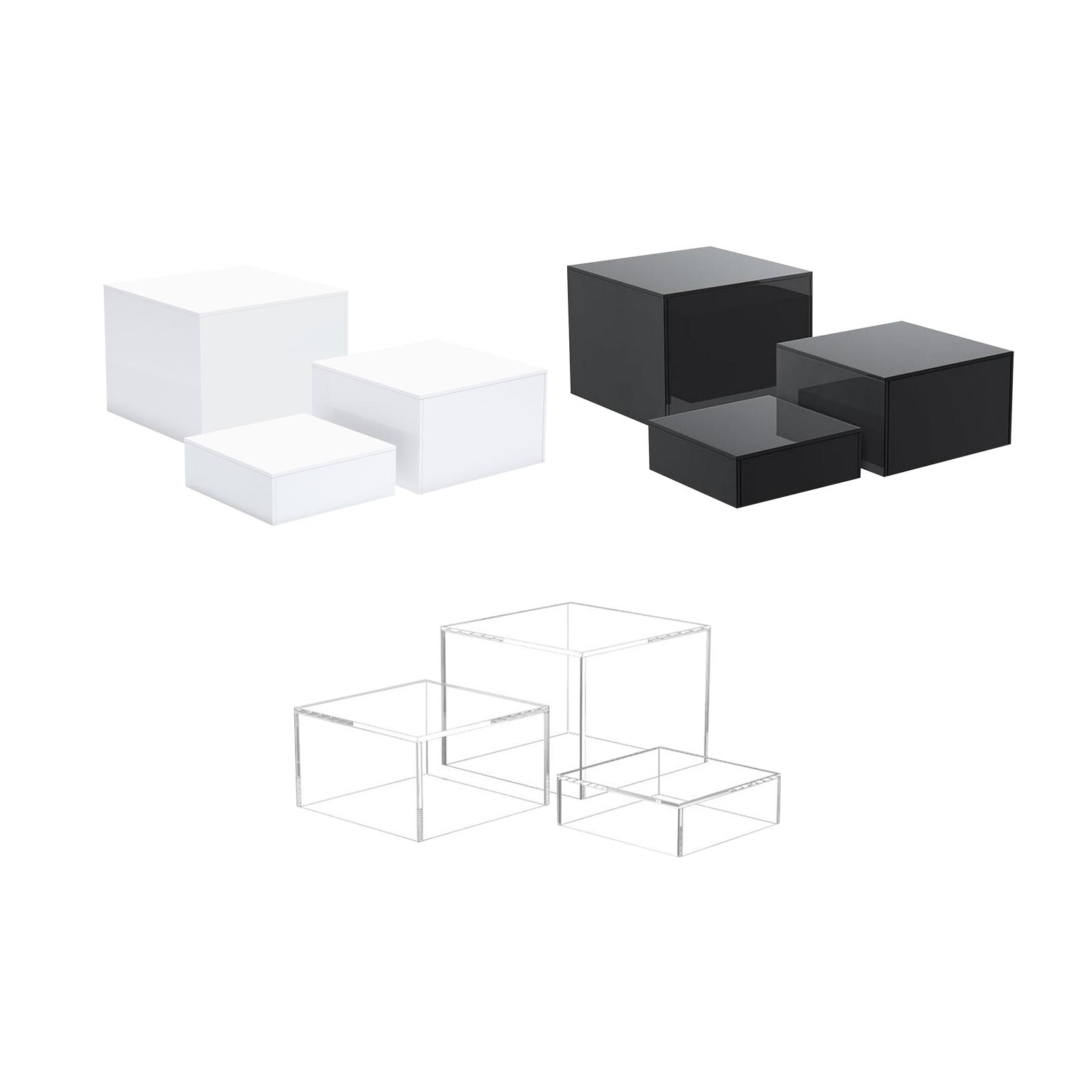3Pcs Buffet Risers with Hollow - Exhibition Of Art And Craft avaliação e preço
