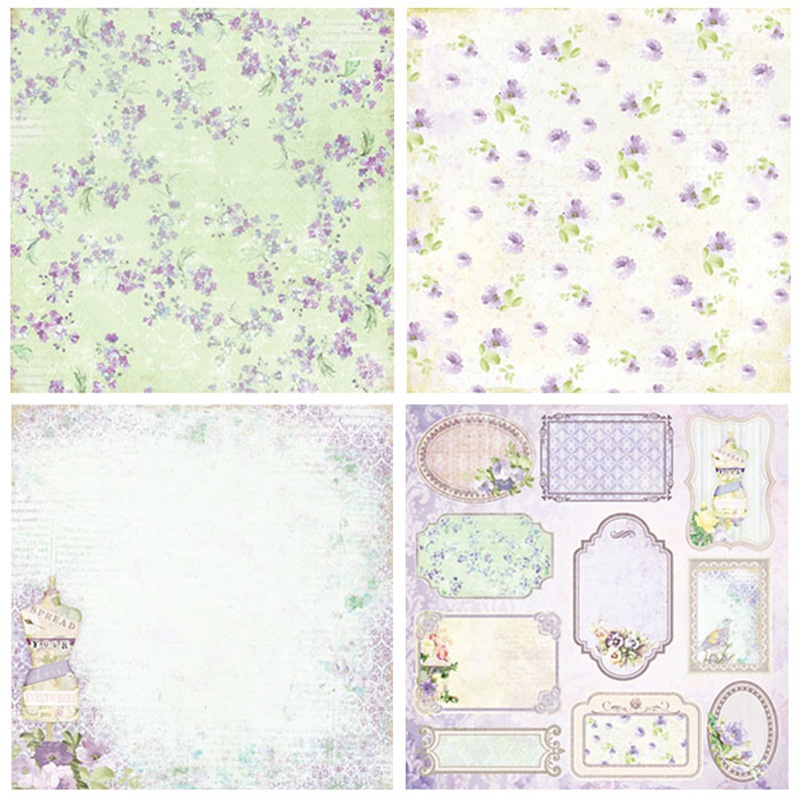 24 Sheets Light Purple Flower  - Art Craft Flower Making avaliação e preço