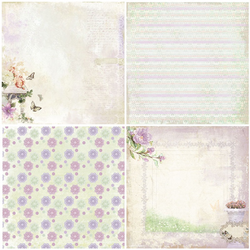 24 Sheets Light Purple Flower  - Art Craft Flower Making avaliação e preço