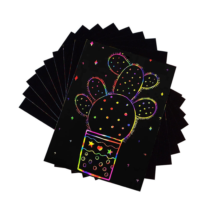 Rainbow Magic Color Scratch Ar - Art Craft With Paper avaliação e preço