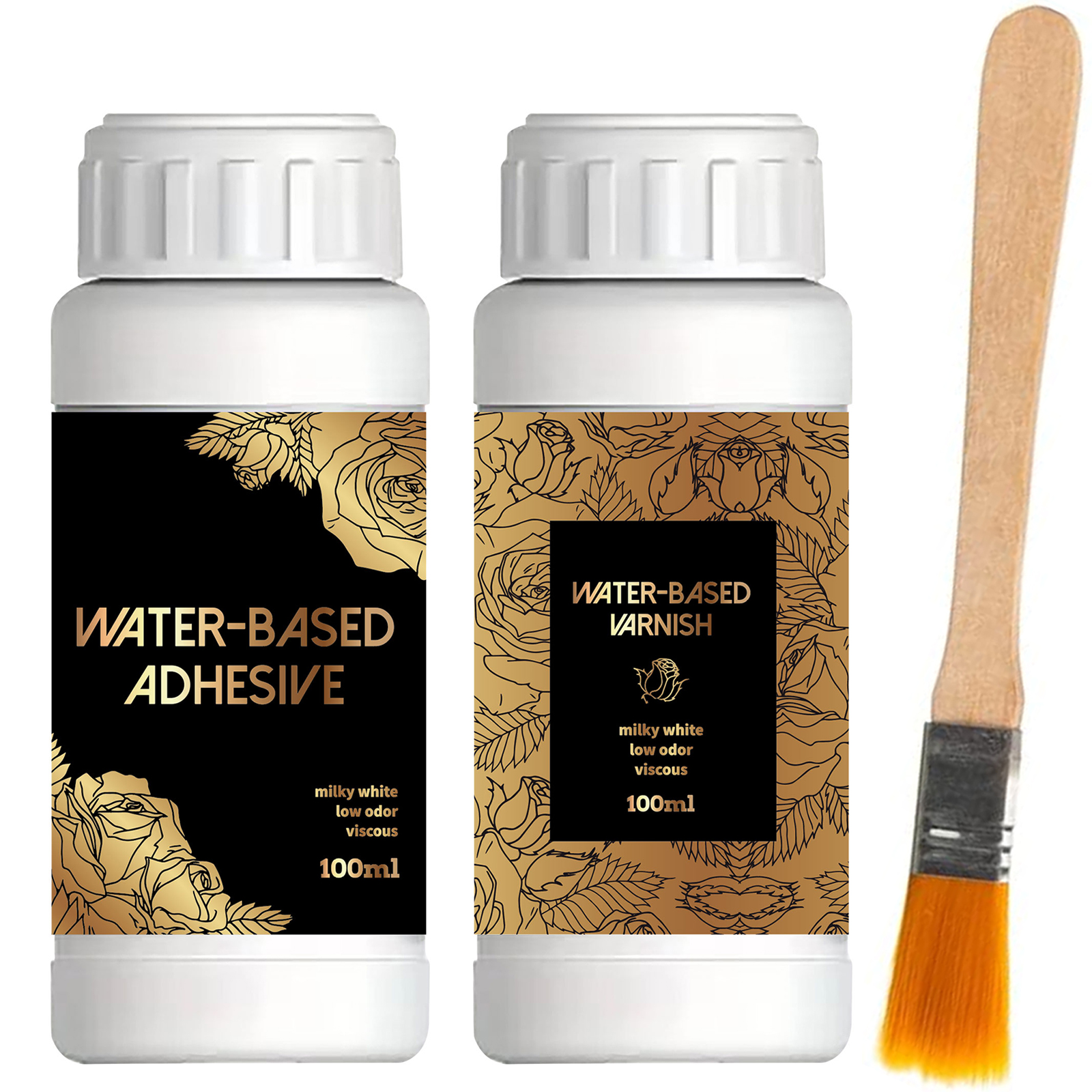 100ML/200ML Golden Foil Adhesi - Art Craft Glue avaliação e preço