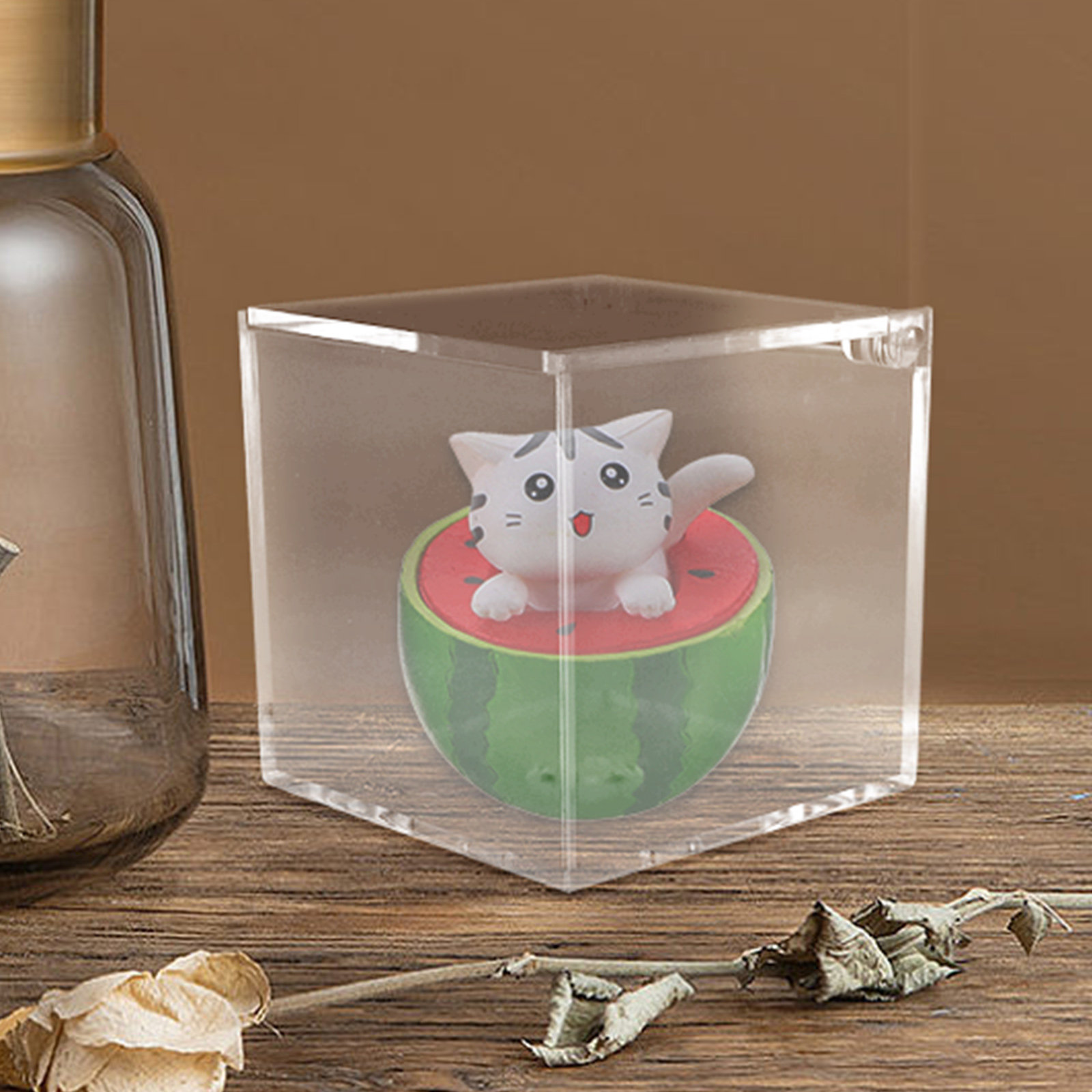 2Pcs Acrylic Clear Storage Box - Exhibition Of Art And Craft avaliação e preço
