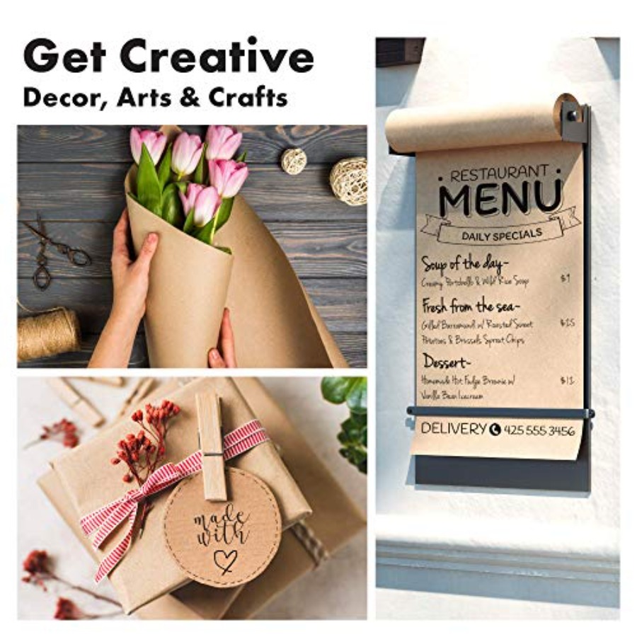 Kraft Paper 30 x 150 Feet for  - Art Craft Gifts avaliação e preço