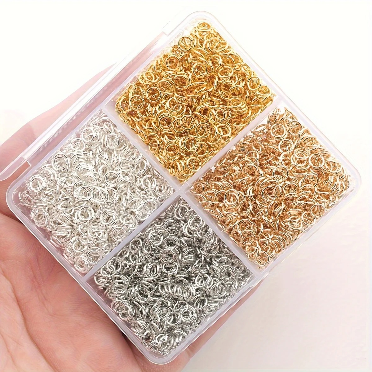 1200pcs 3mm Open Jump Rings fo - Art Craft Gifts avaliação e preço