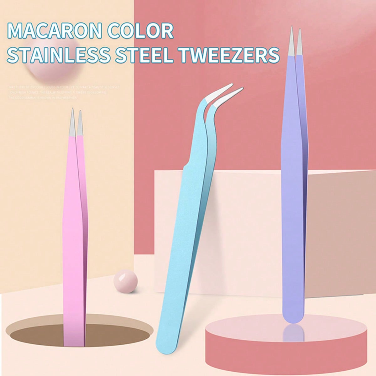 LUSLUKING Nail Art Tweezers Se - Art Craft School avaliação e preço