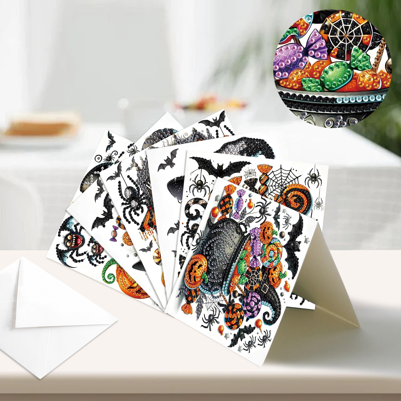 6Pcs Diamond Art Painting Gree - Art Craft Kit avaliação e preço