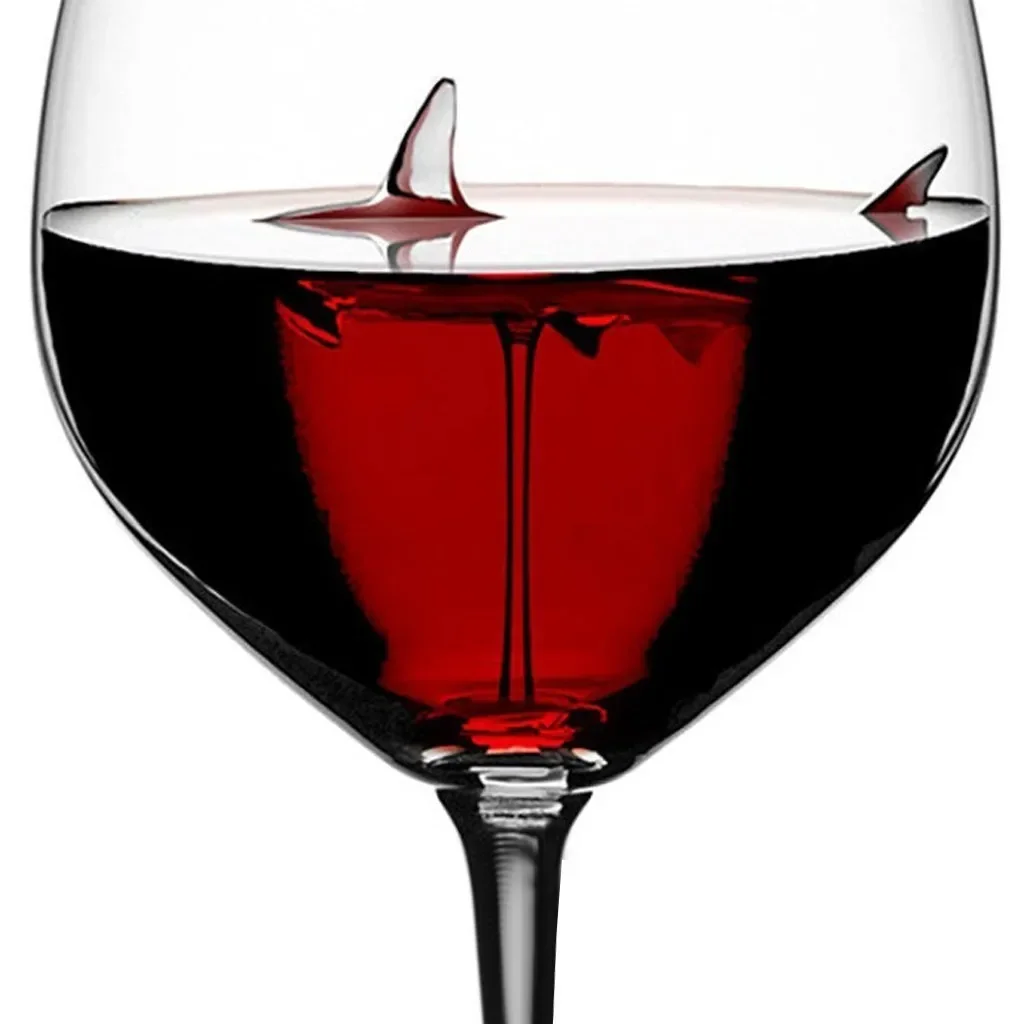 Shark Wine Glasses Cup Europea - Art Craft Glasses avaliação e preço