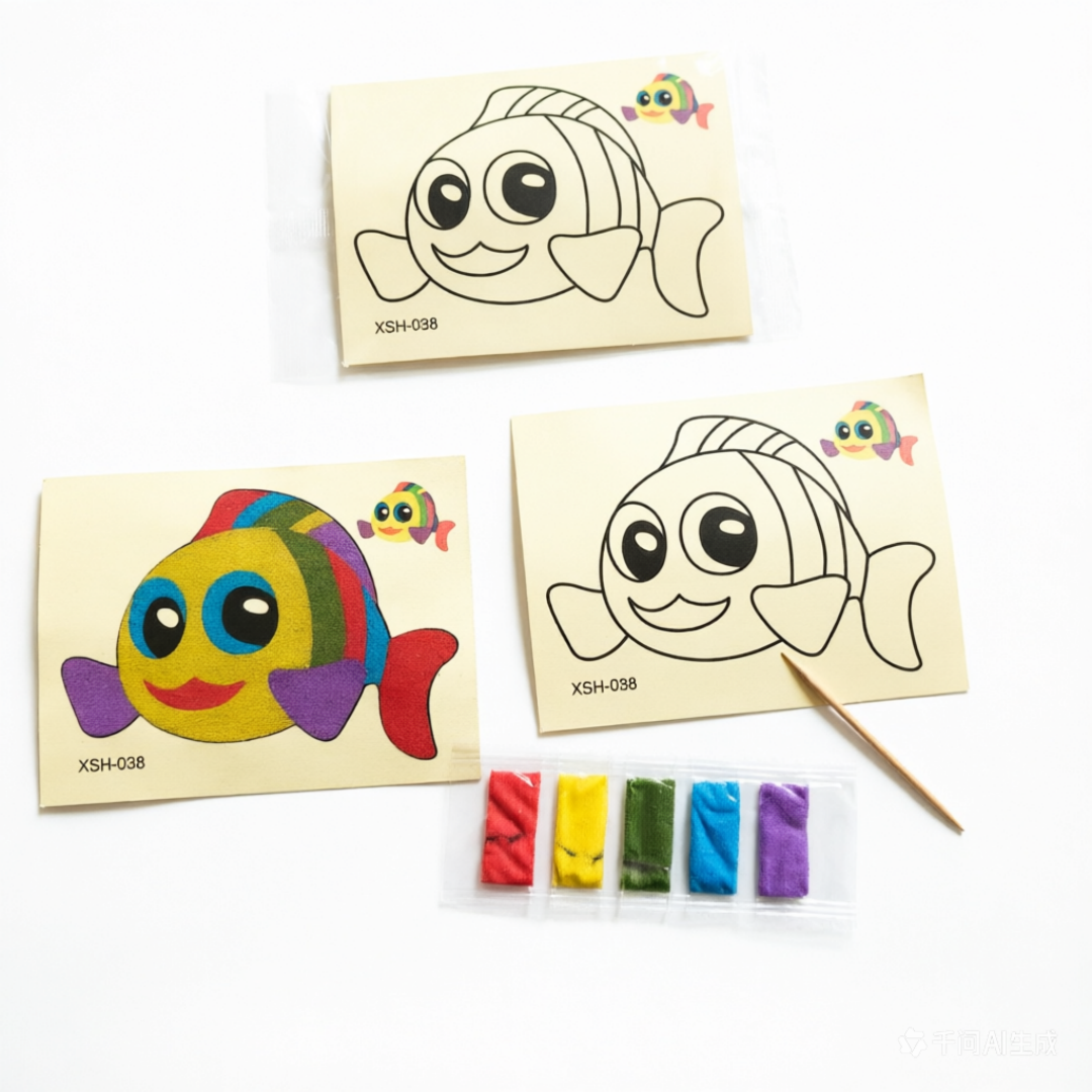 DIY Sand Art Kit Set - Multipl - Art Craft School avaliação e preço