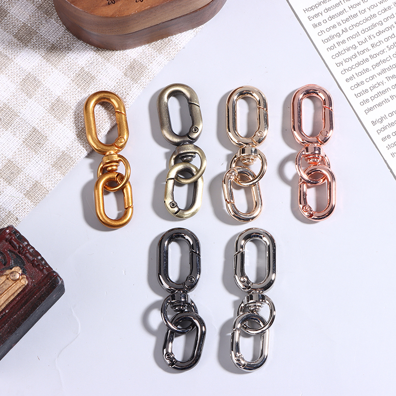2Pcs Swivel Clasp Clip Double  - Art Craft Gifts avaliação e preço