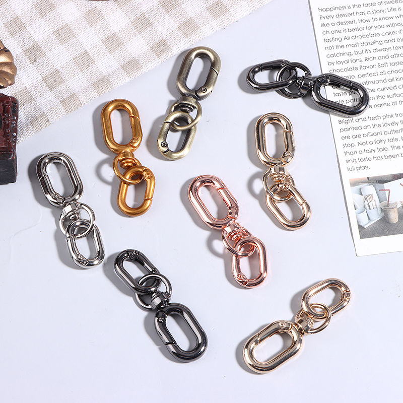 2Pcs Swivel Clasp Clip Double  - Art Craft Gifts avaliação e preço
