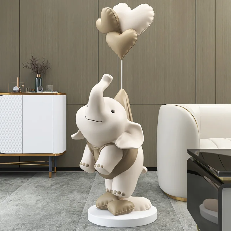 A Light Luxury Elephant Landin - Exhibition Of Art And Craft avaliação e preço