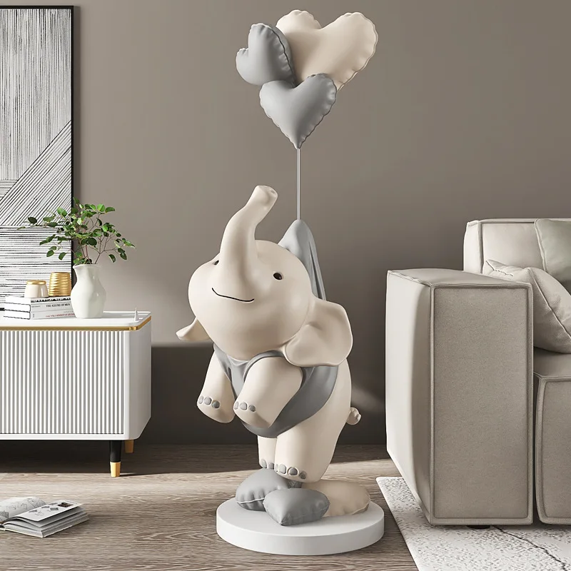 A Light Luxury Elephant Landin - Exhibition Of Art And Craft avaliação e preço