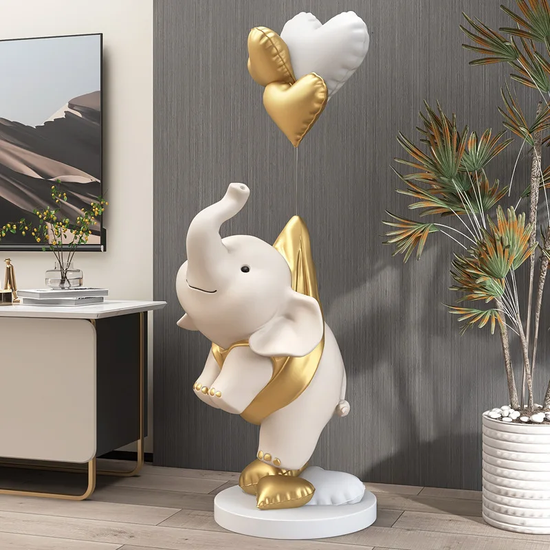 A Light Luxury Elephant Landin - Exhibition Of Art And Craft avaliação e preço