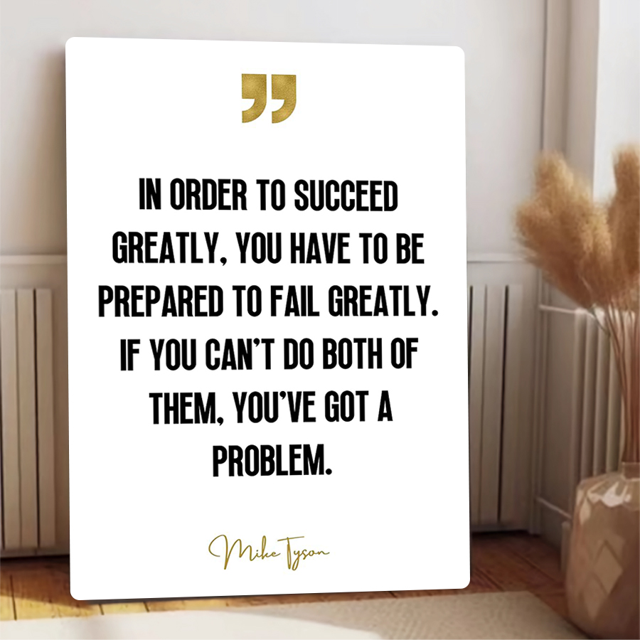 Inspirational Quote Metal Wall - Art Craft Quotes avaliação e preço
