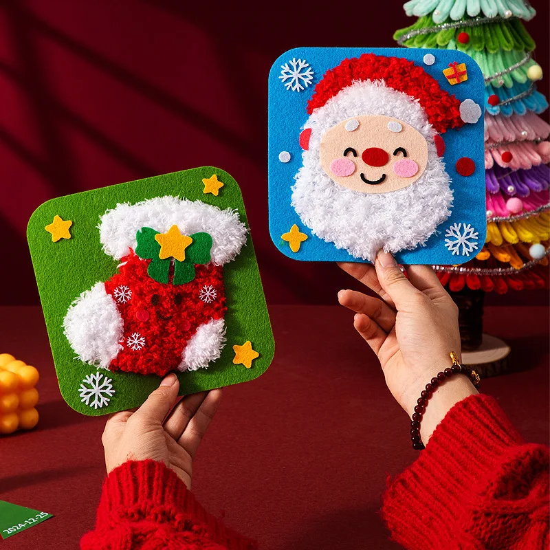 Preschool DIY Felt Art Set Edu - Art Craft Ideas For Kids avaliação e preço
