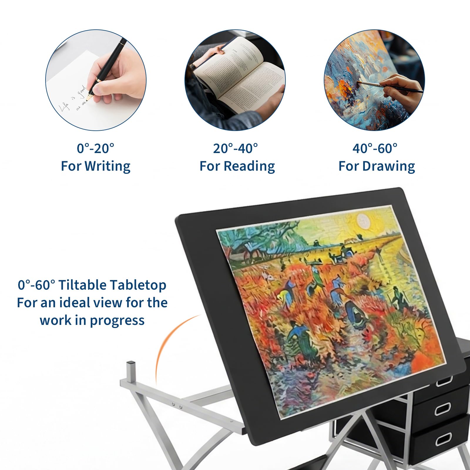 Tabletop Adjustable Drafting T - Art & Craft Jojo avaliação e preço