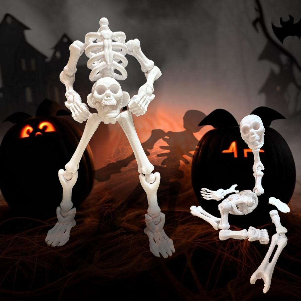 DIY Skeleton Figurines Plastic - Art Craft Store avaliação e preço