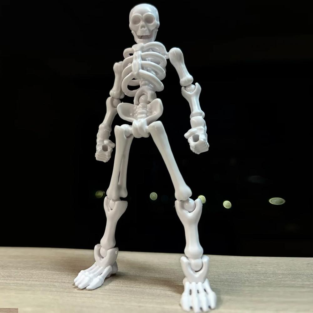 DIY Skeleton Figurines Plastic - Art Craft Store avaliação e preço