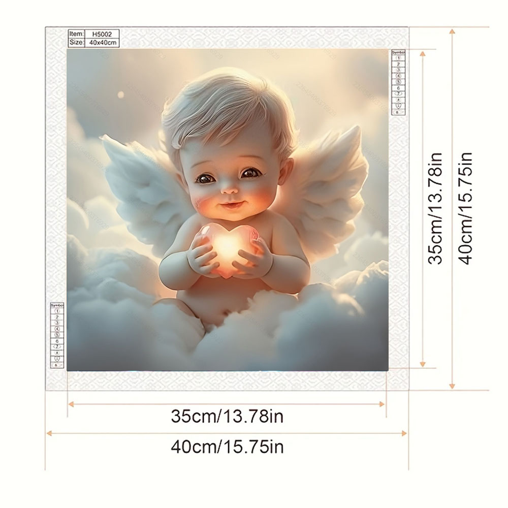 Love Little Angel Diamond Pain - Art Craft Kits For Adults avaliação e preço