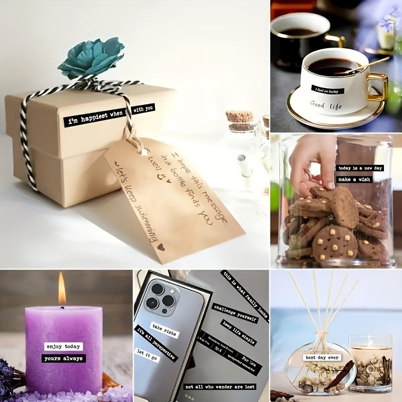 406pcs Inspirational Quote Sti - Art Craft Quotes avaliação e preço