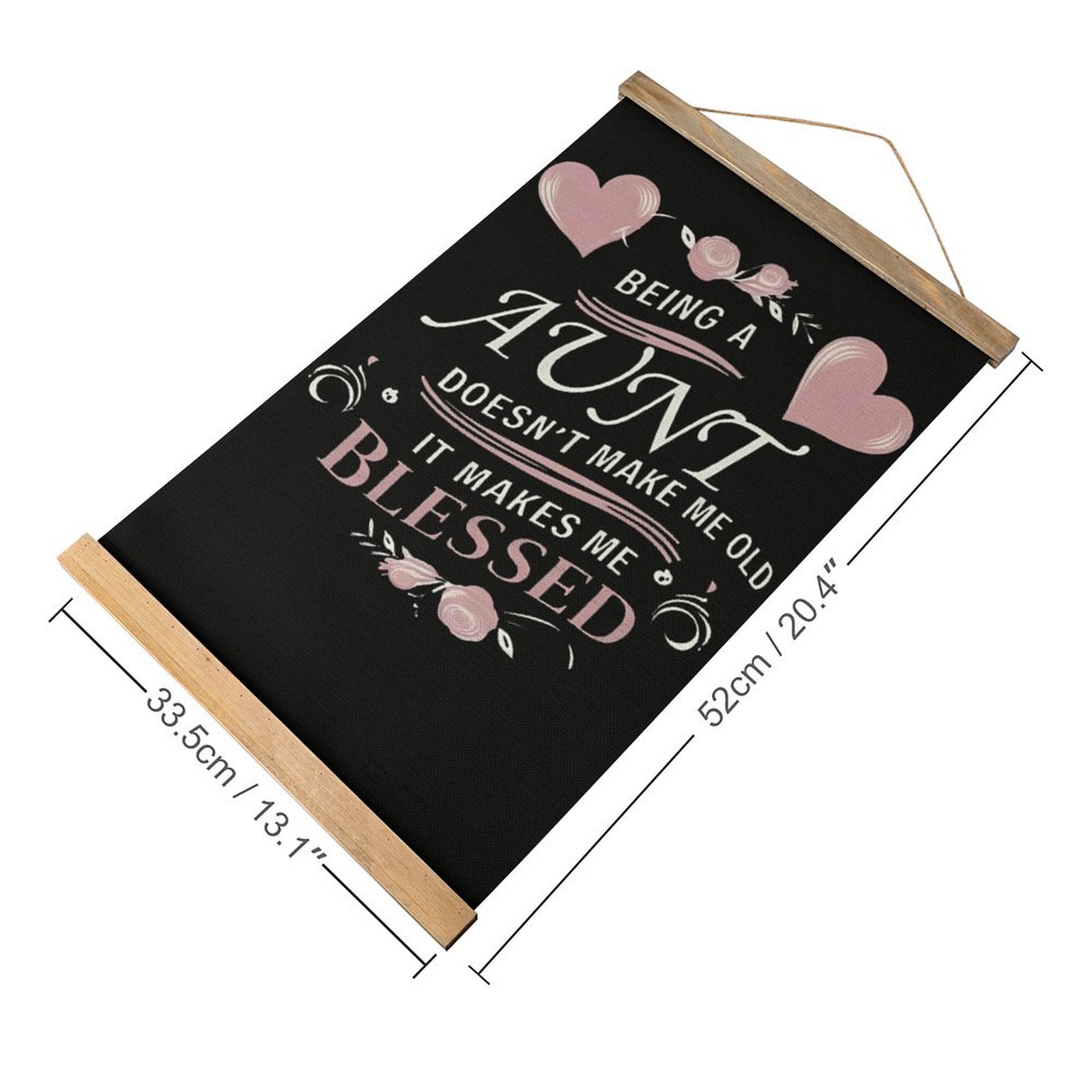 Vintage Aunt Blessed Quote Art - Art Craft Quotes avaliação e preço