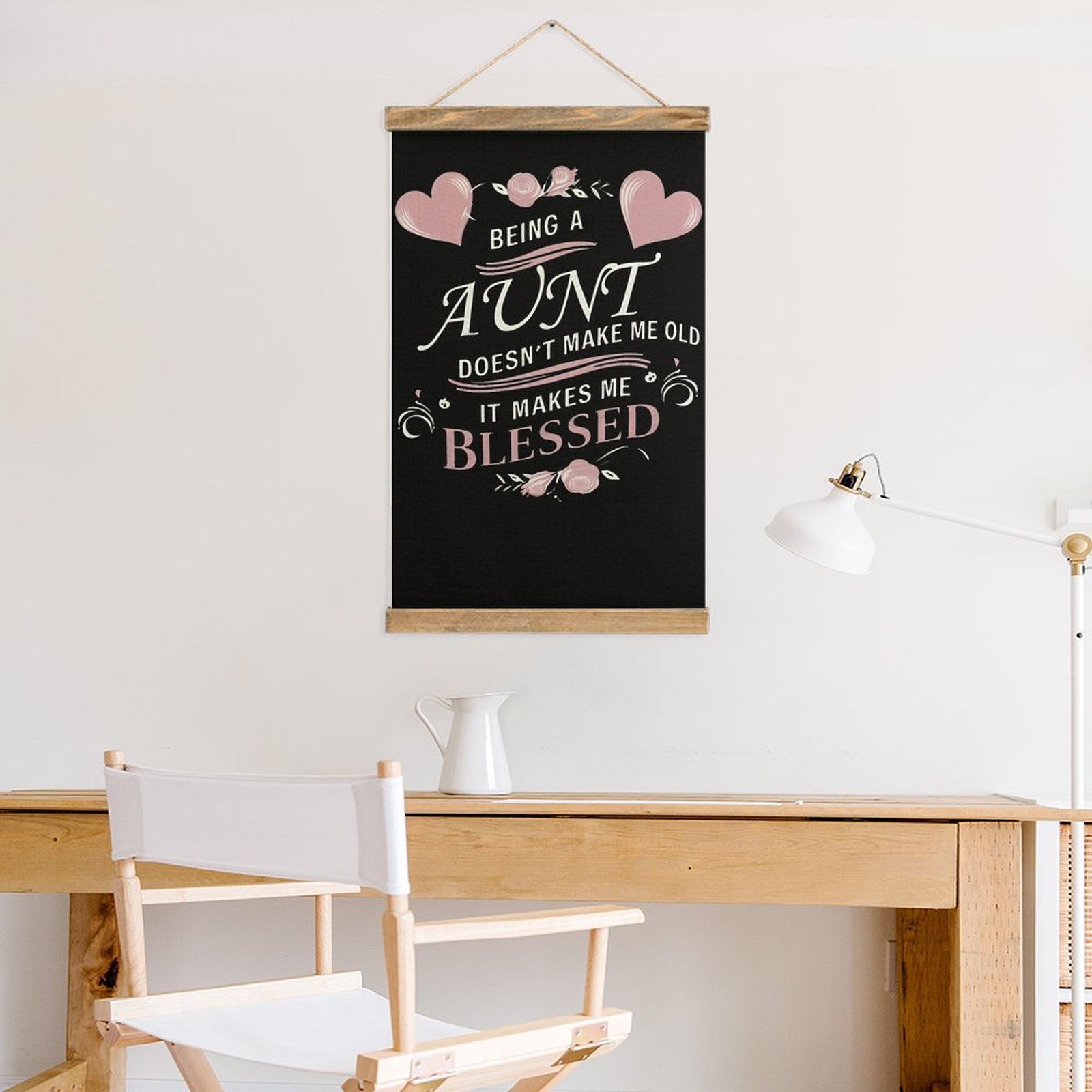 Vintage Aunt Blessed Quote Art - Art Craft Quotes avaliação e preço