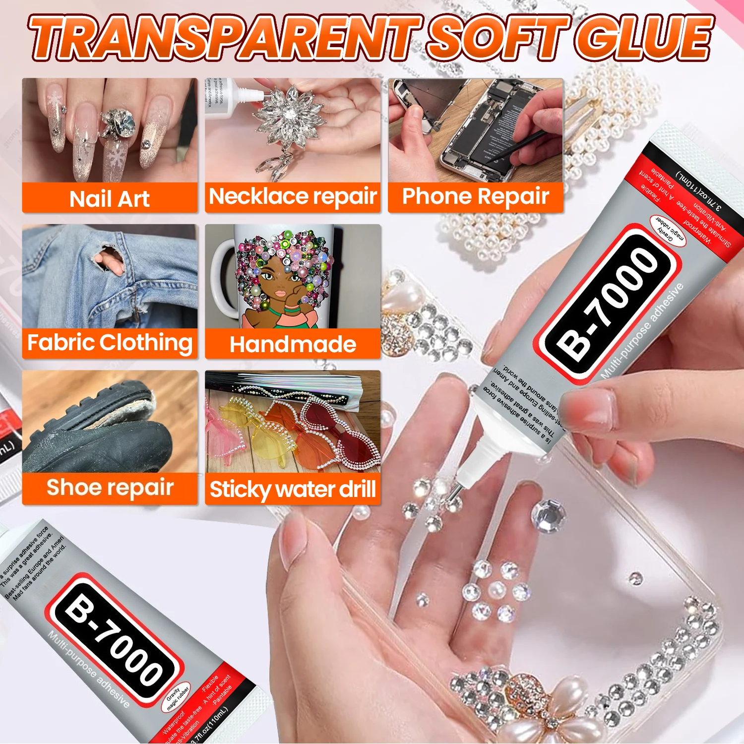 Super Glue B-7000 Loolifl 1-10 - Art Craft Store avaliação e preço