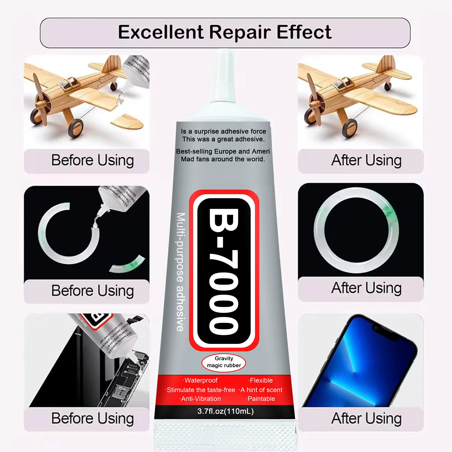 Super Glue B-7000 Loolifl 1-10 - Art Craft Store avaliação e preço