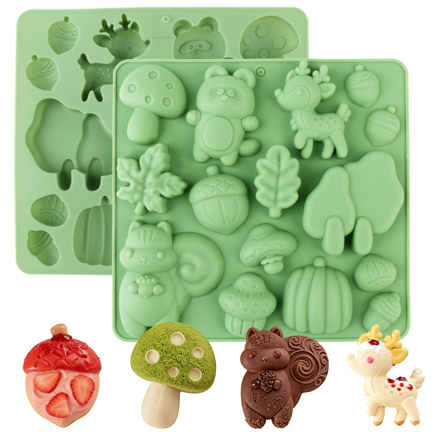 1 Silicone Cake Mold in the Sh - Art Craft Resin avaliação e preço