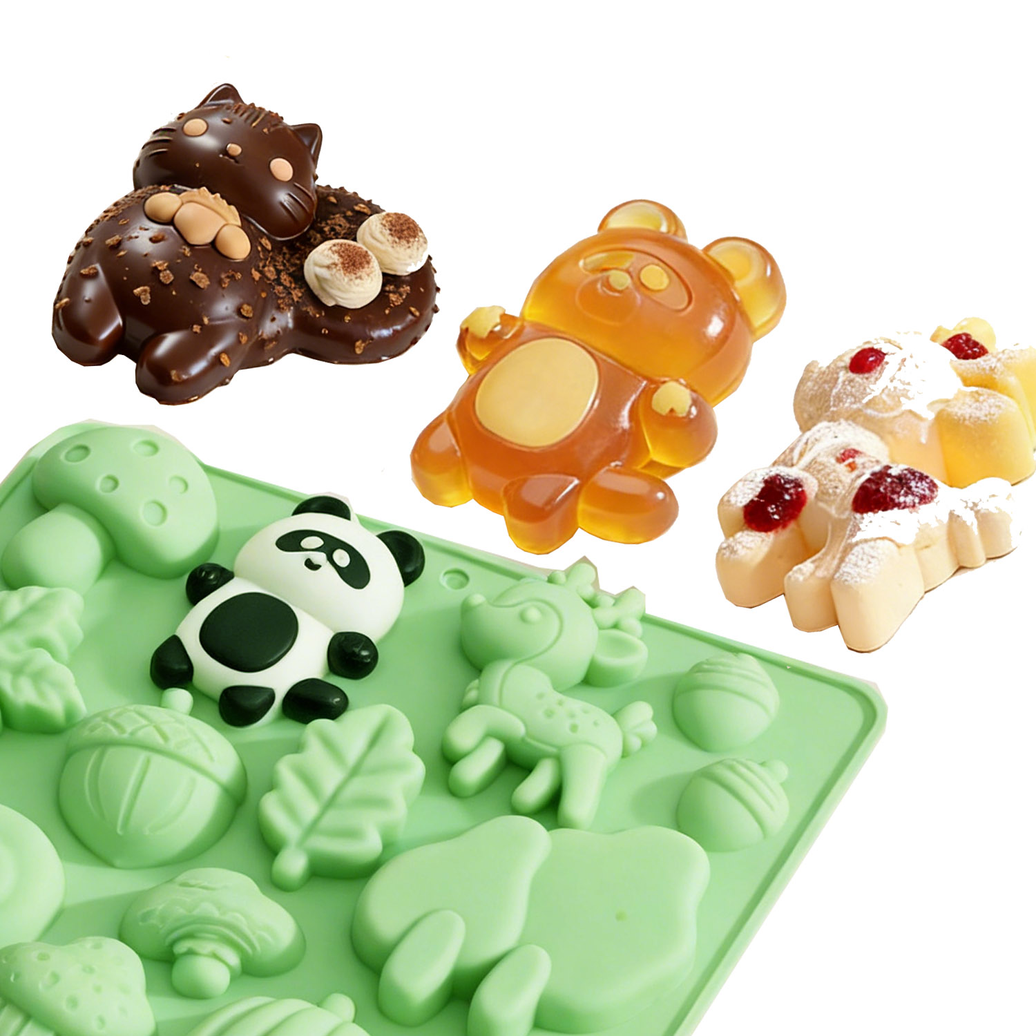 1 Silicone Cake Mold in the Sh - Art Craft Resin avaliação e preço