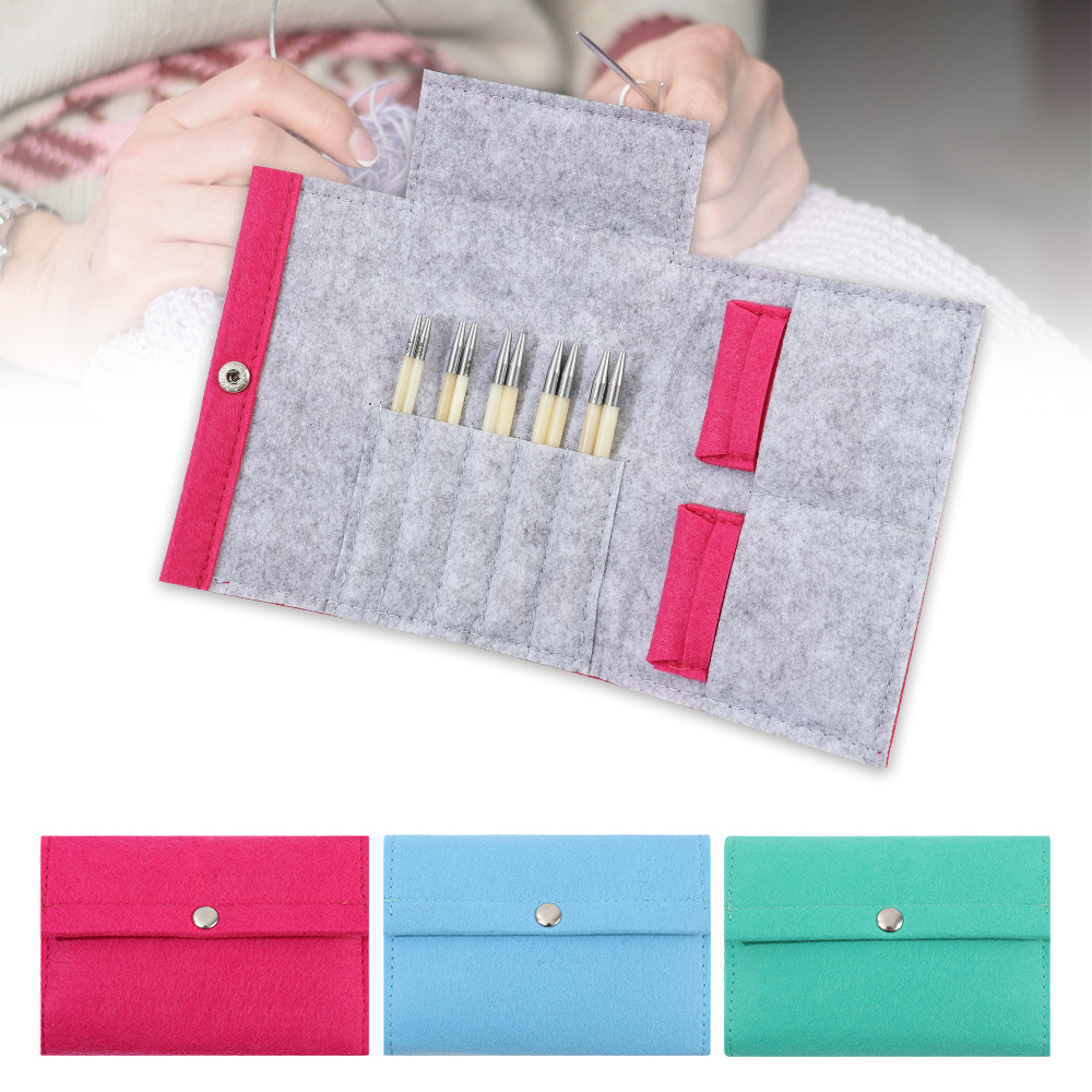 Circular Crochet Hooks Storage - Knitting Needle Circular avaliação e preço