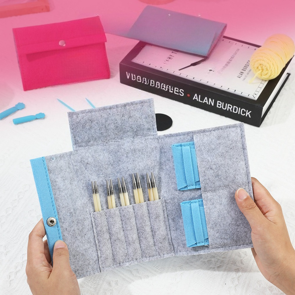 Circular Crochet Hooks Storage - Knitting Needle Circular avaliação e preço